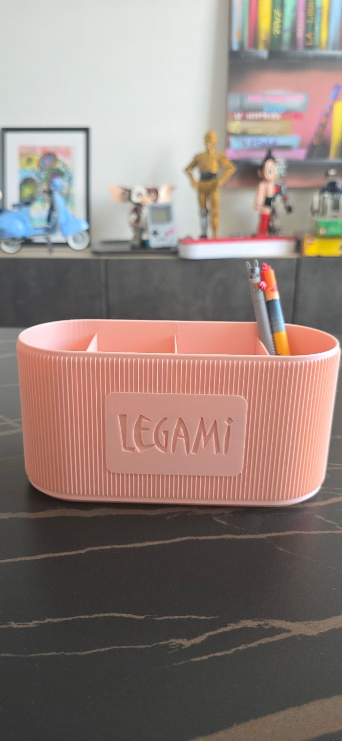 Organiseur Legami rose pêche