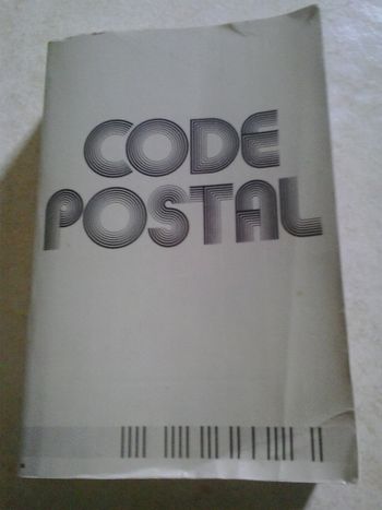 Livre code postal