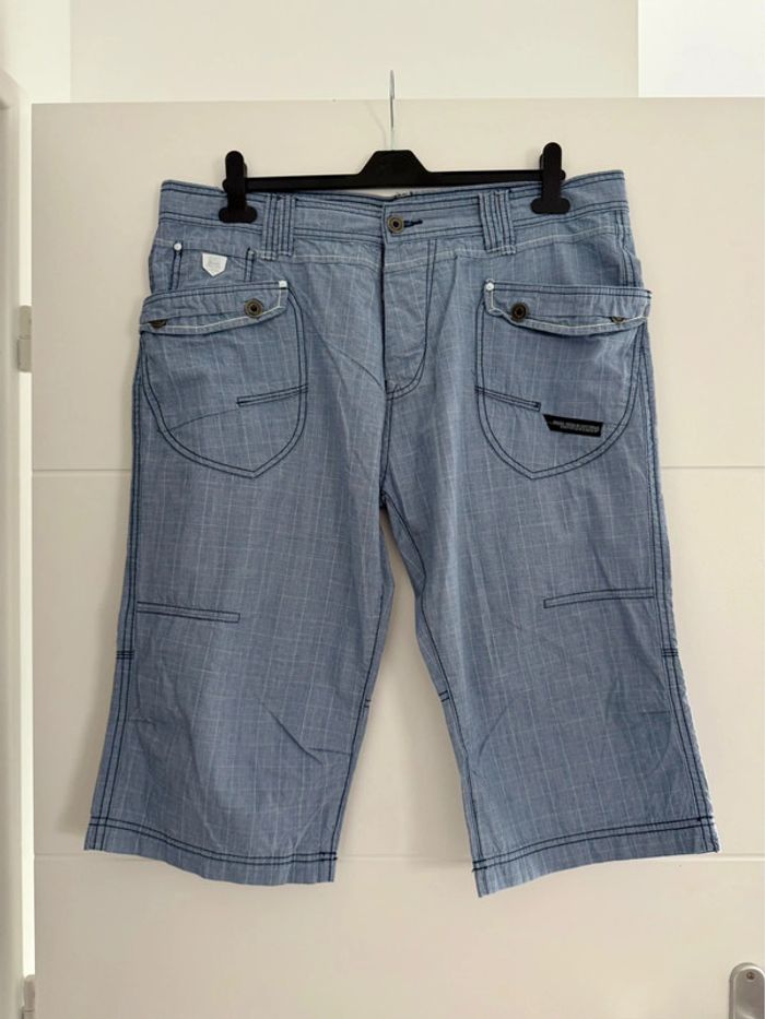 Bermuda short denim poches Kort Pantaloncini Pantalones destroy corto hombre uomo Szorty XXL - photo numéro 3