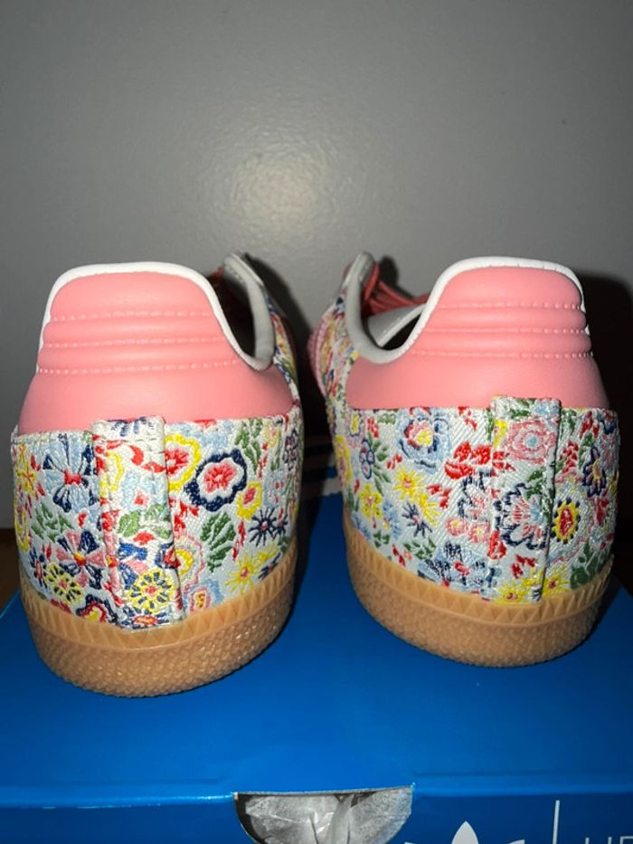 Adidas Samba OG GS Liberty London fleurs / floral print - photo numéro 5
