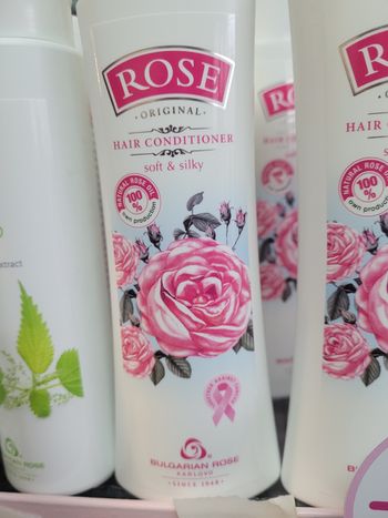 2 apres shampoing  a la rose