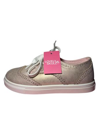 Chaussure enfant Lovely Skull rose doré fille Taille 30