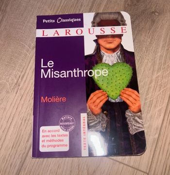 Livre « Le Misanthrope »