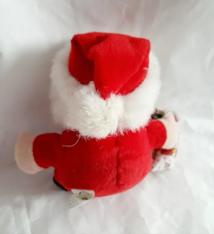 Déco de Noël Peluche Père Noël - photo numéro 2