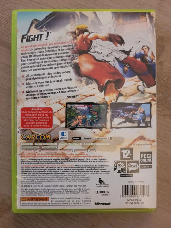 Jeu Xbox 360 Streetfighter 4 - photo numéro 2