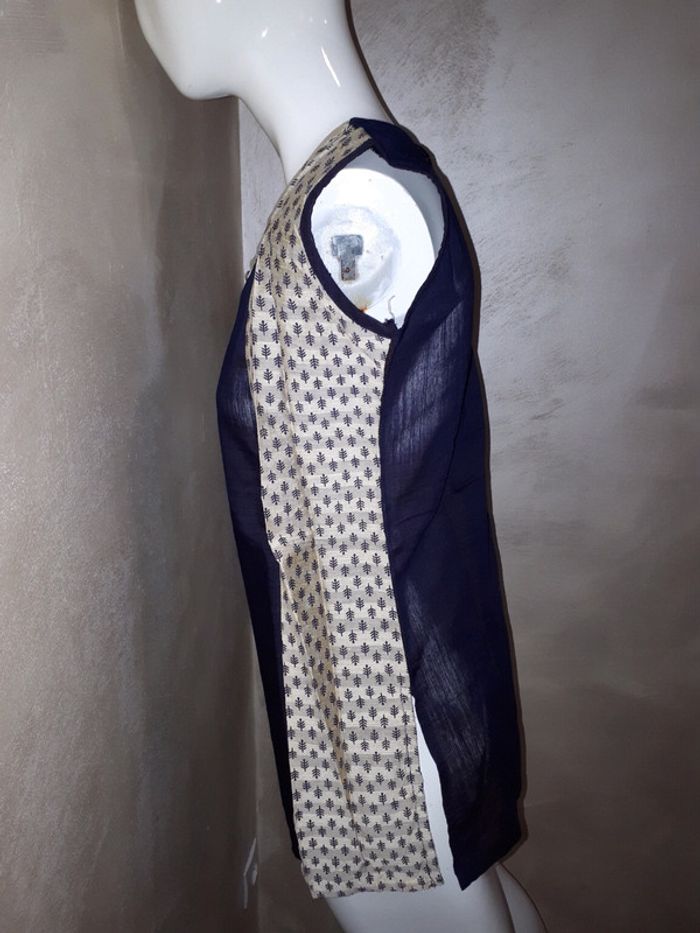 Blouse sans manches effet 2 en 1 T M - photo numéro 2