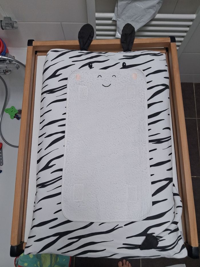 Matelas à langer et housse vertbaudet