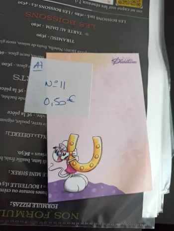 Feuille Diddl A7 11 0,50€