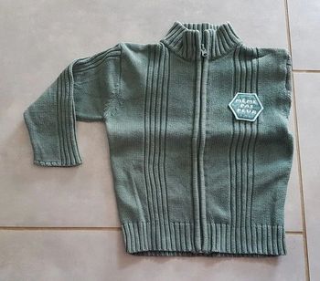 Gilet zippé 4 ans