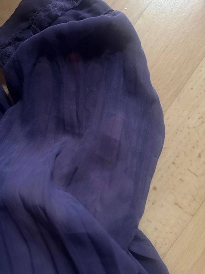 Chemise transparente violette - photo numéro 4