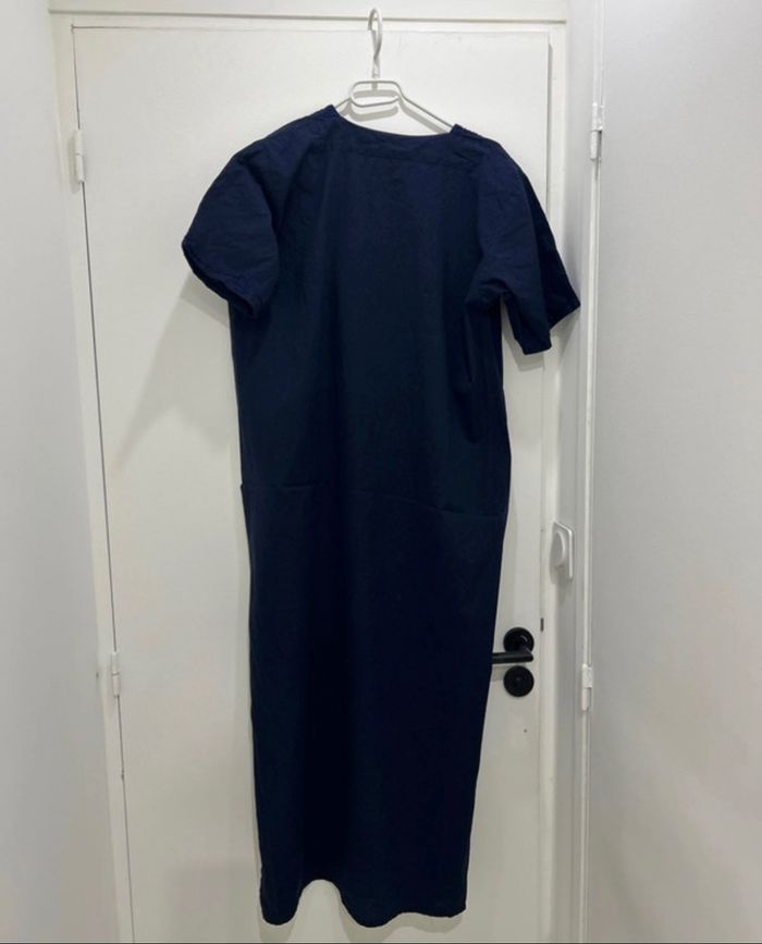 Robe Orientale taille d'unique Bleu Marine - photo numéro 5