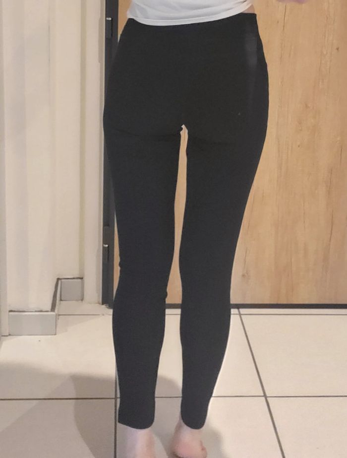 Pantalon skinny - legging noir Esmara S/M - photo numéro 4