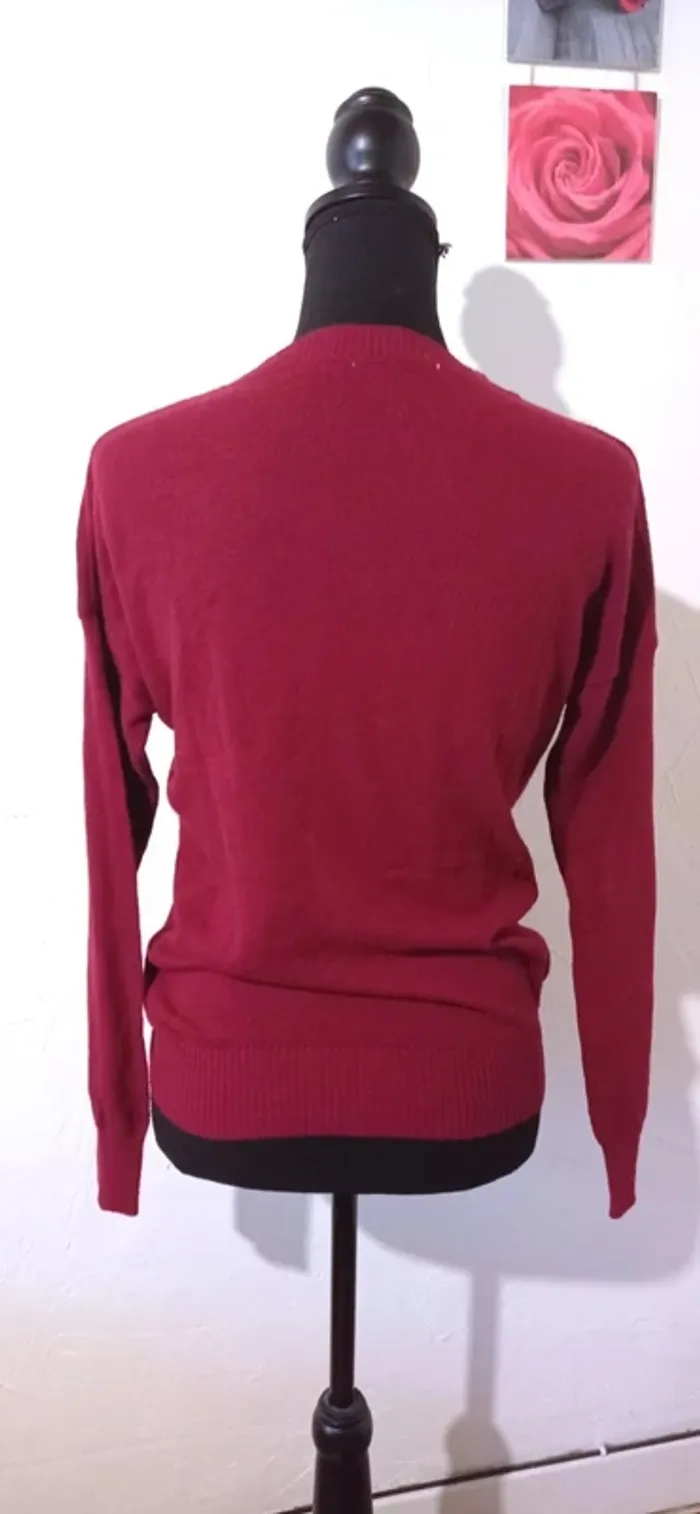🌸pull avec 5% d'angora, subdued, taille 36 - photo numéro 2