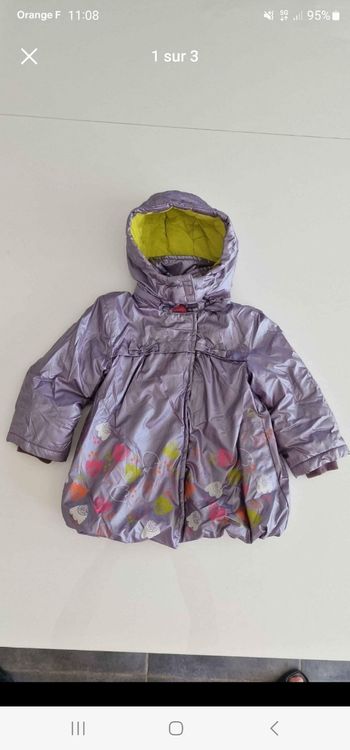 Blousson violet pale