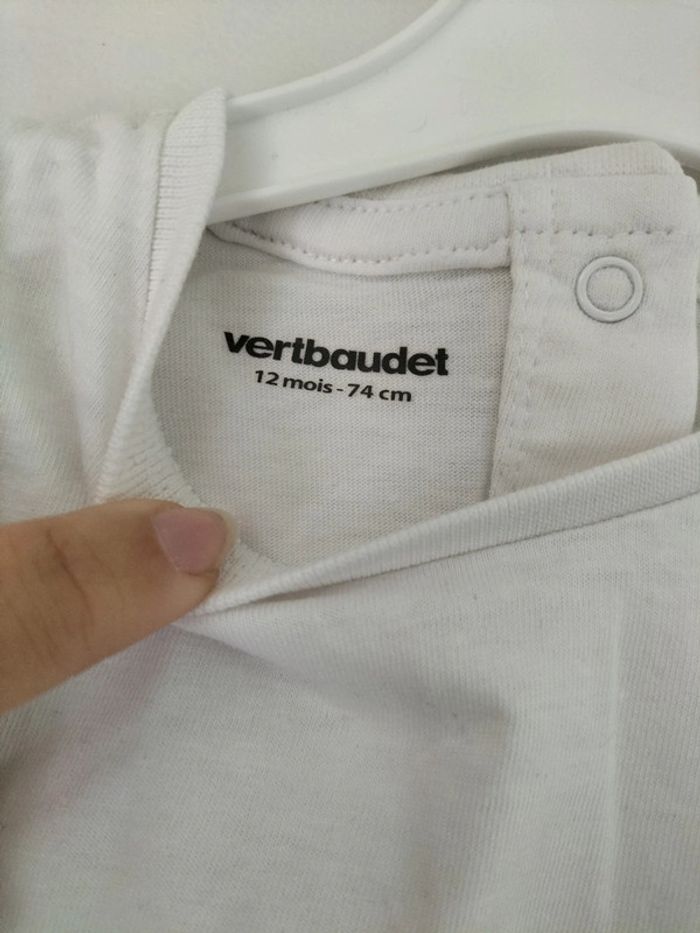 T-shirt manches courtes 12 mois - photo numéro 3