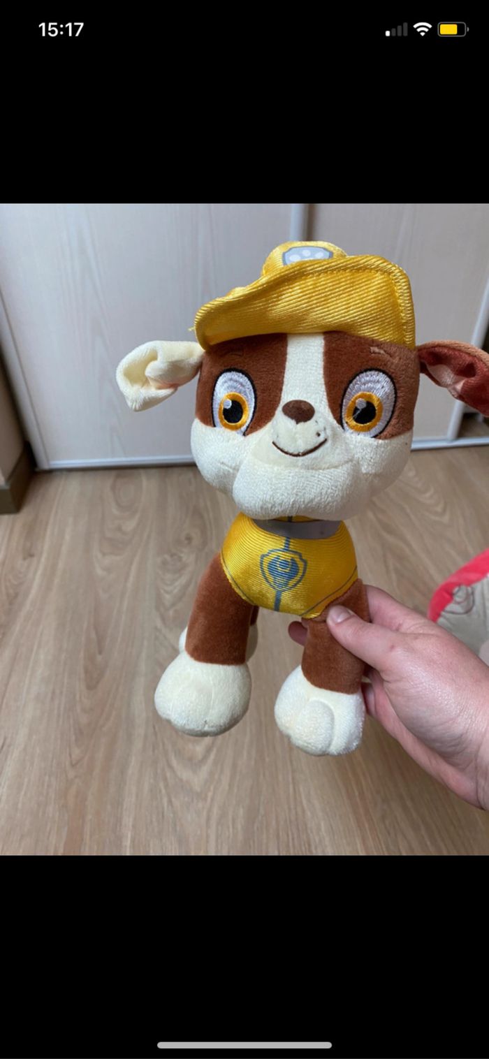 Peluche par patrouille