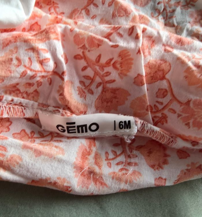 Gemo Kiabi Ensemble Robe Réversible Gilet Maille Très bon état 6 mois - photo numéro 7