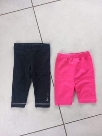 Lot de 2 leggings 6M