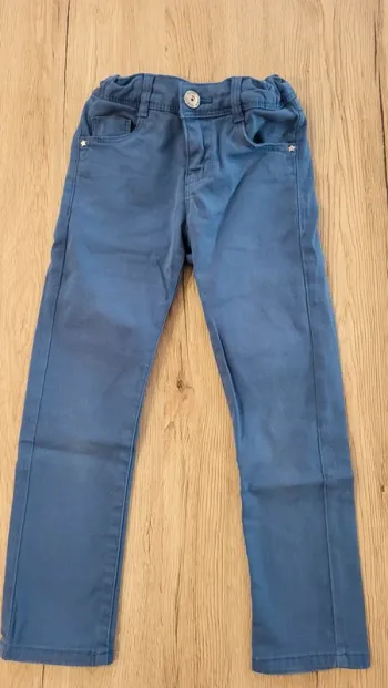 Jean bleu skinny fille