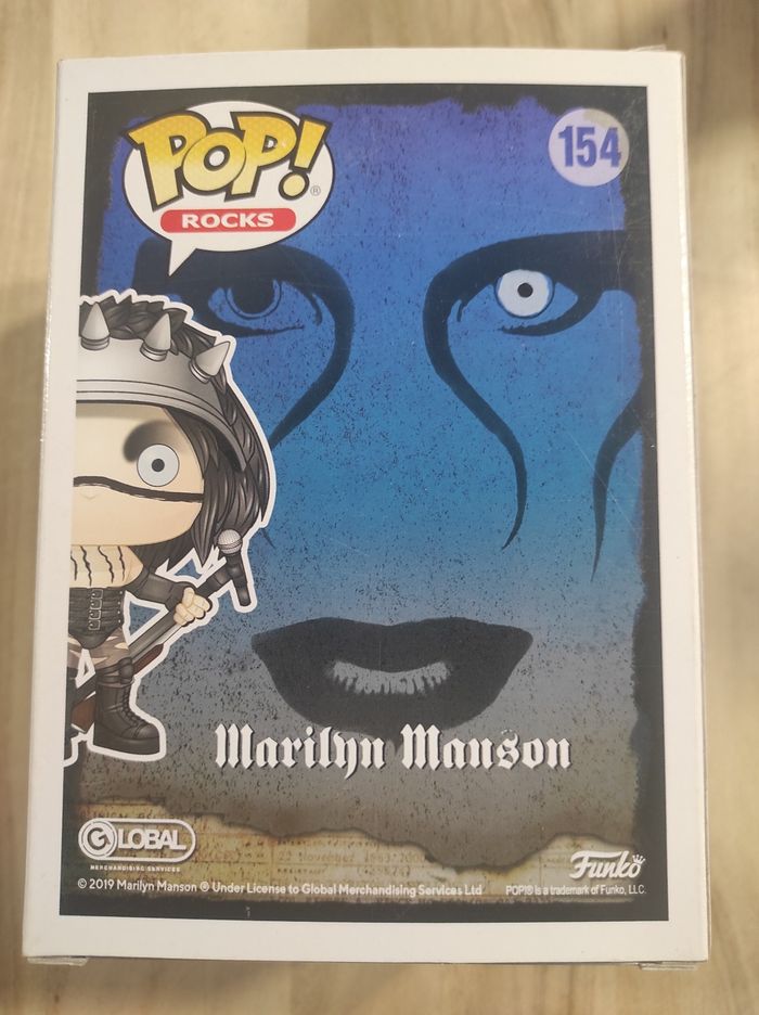 Figurine Funko pop Marilyn Manson 154 - photo numéro 2