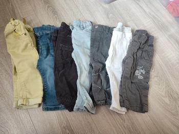 Lot de 7 pantalons 9 mois