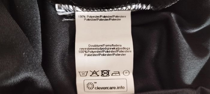 Robe noire et dorée en voile avec doublure très bon état - photo numéro 9