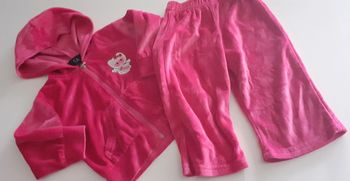 Ensemble velours 12 mois