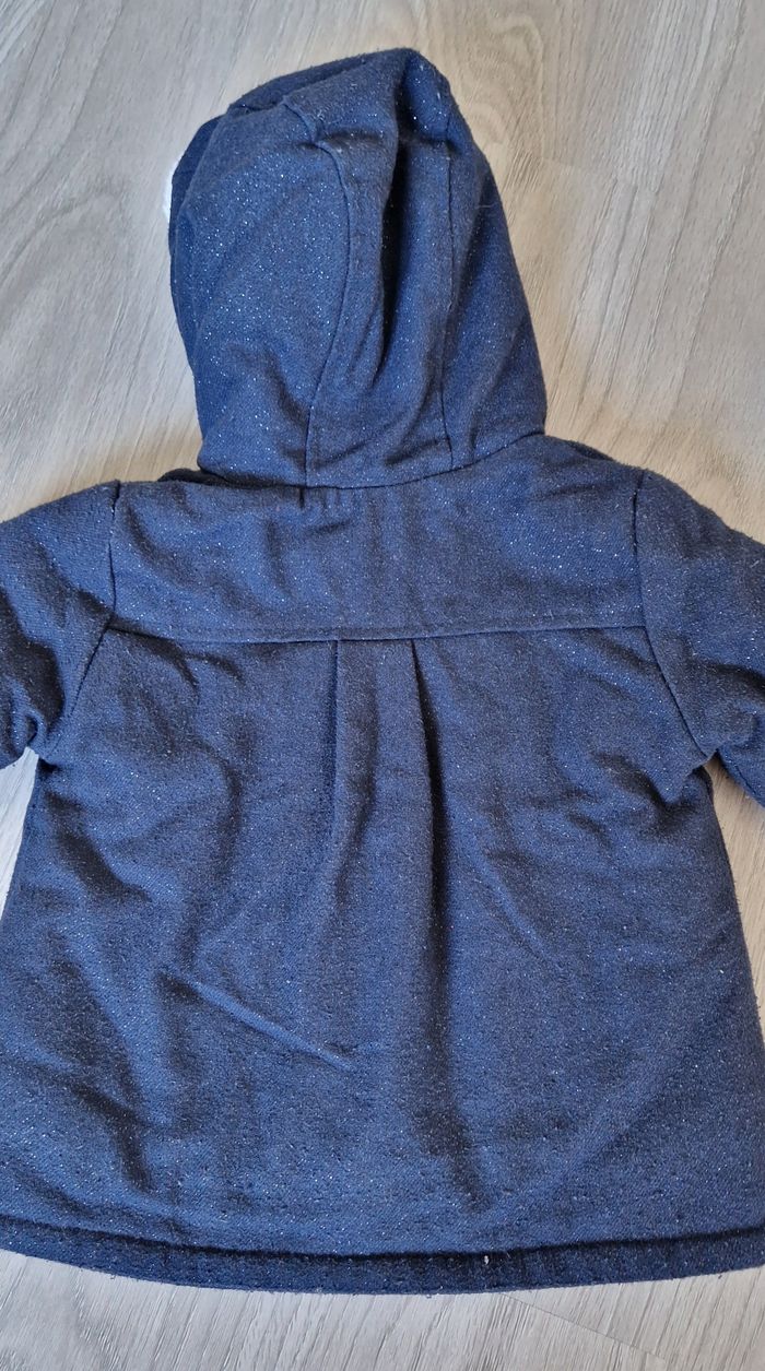 Manteau à capuche doublé - 3 ans - photo numéro 4