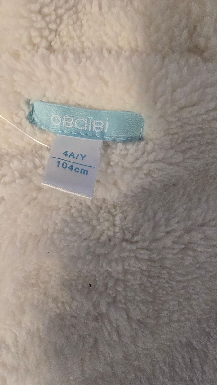 (Neuve non portée) 🏷💙😍🥰 Veste zippée intérieur polaire 4ans Garçon 🥰😍💙 - photo numéro 4