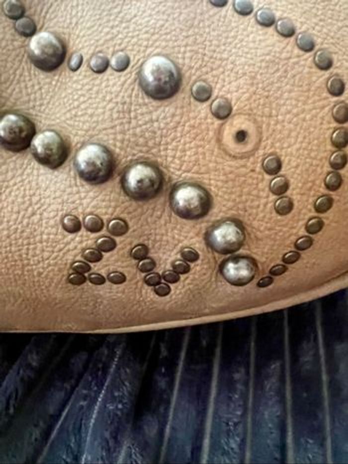 Zadig&voltaire sac cabas cuir à motifs cloutés 🌺 - photo numéro 7