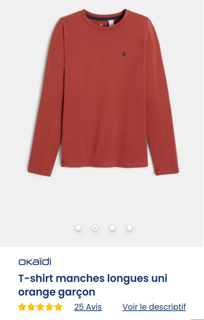 T.shirt 6 ans - photo numéro 4