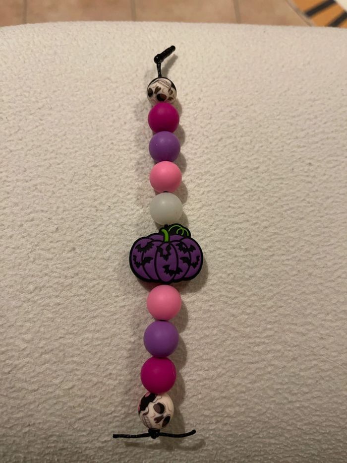 Cache poussière violet citrouille