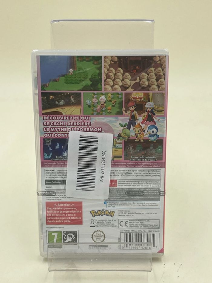 Jeu vidéo Pokémon Perle Scintillante sur console Nintendo Switch neuf - photo numéro 2