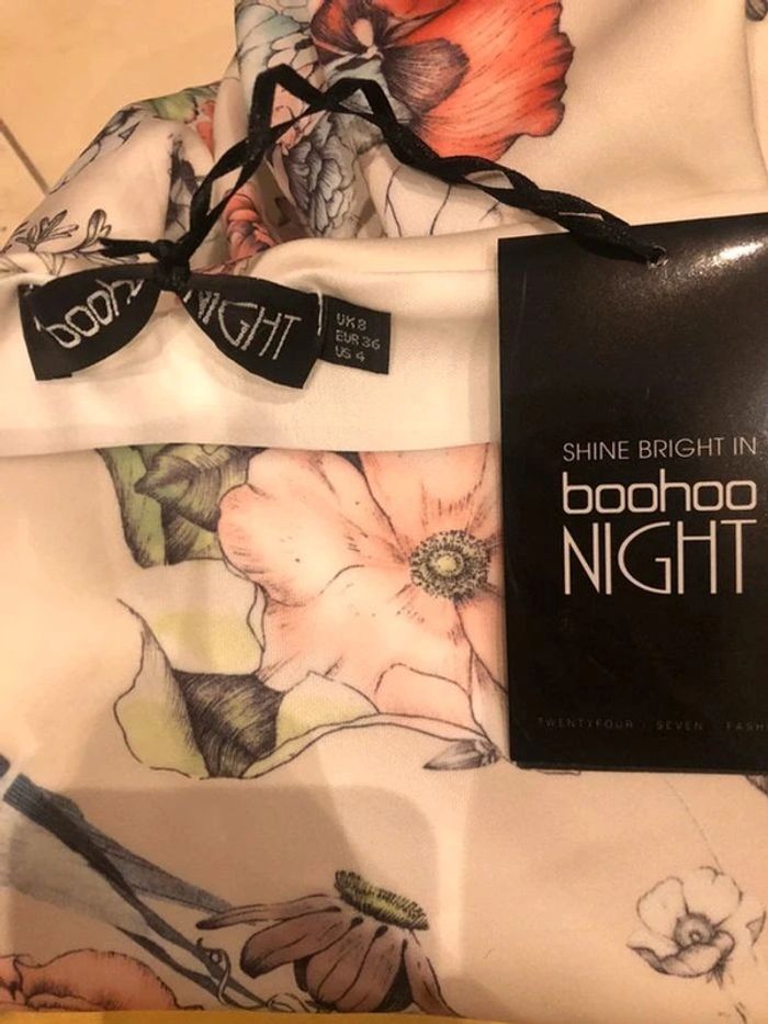 Robe a fleurs bohoo night - photo numéro 5