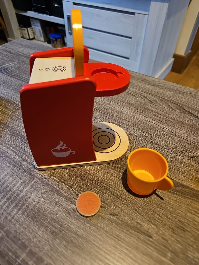 ☕️✨ Machine à café en bois – Jouet enfant ✨☕️ - photo numéro 2