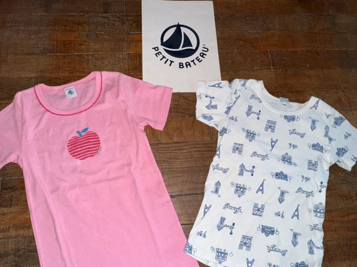 Lot tshirts petit bateau 10 ans - photo numéro 2