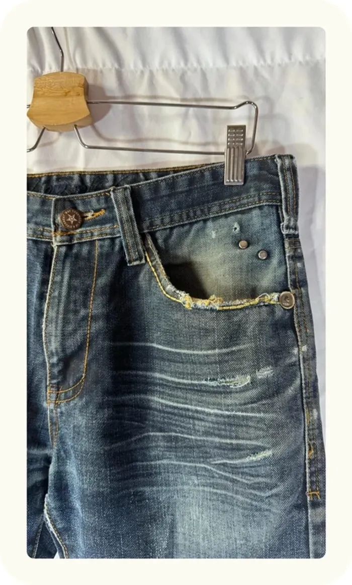 Jean délavé homme Taille XL 42 - photo numéro 2