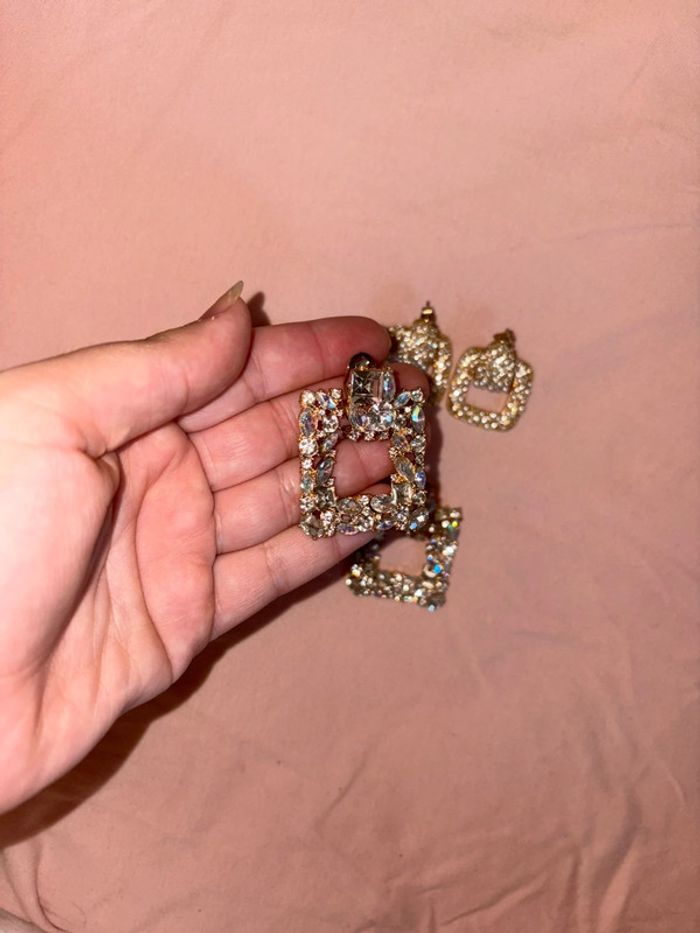 Lot de 3 paires de boucles d’oreilles Zara - photo numéro 4