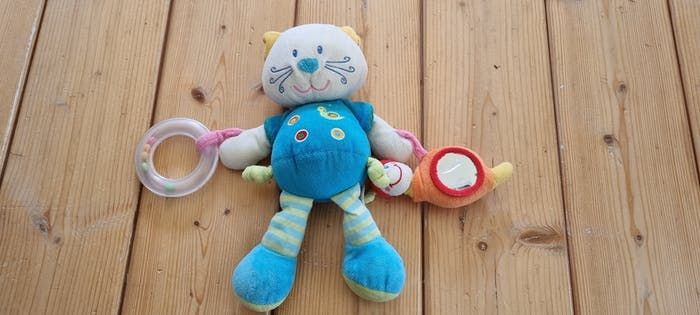 Hochet d'activités chat