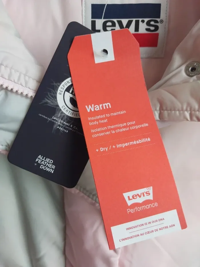 Doudoune Levi's Dutch Pink - photo numéro 6
