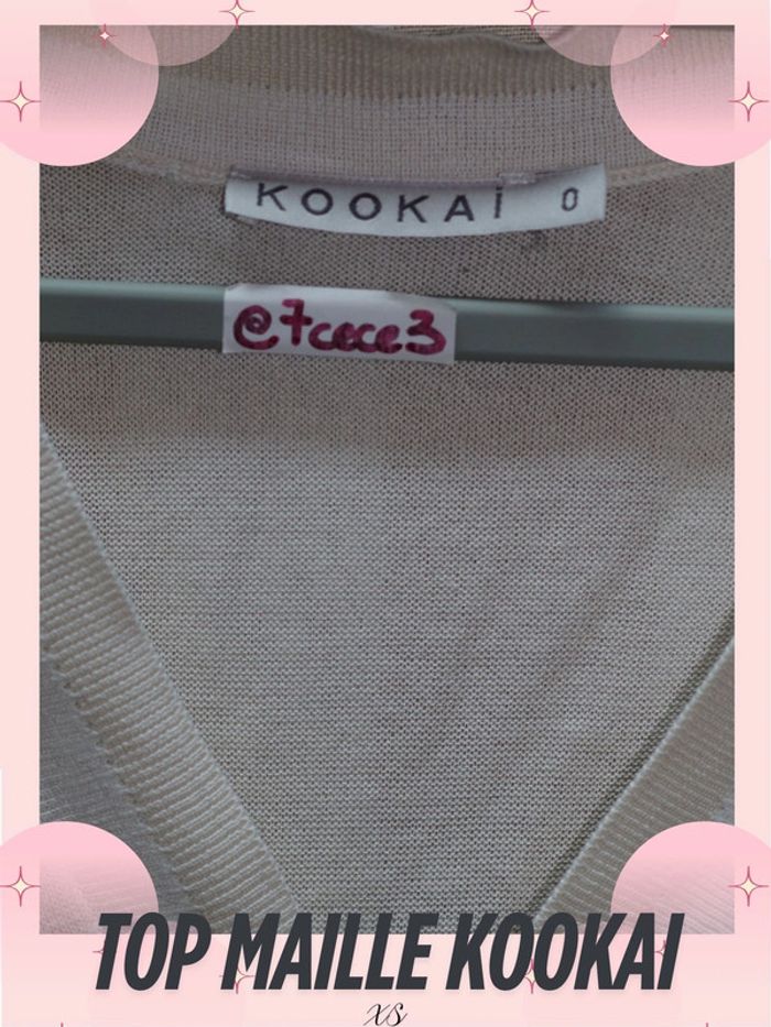 Top en maille Kookaï - Taille XS - photo numéro 4