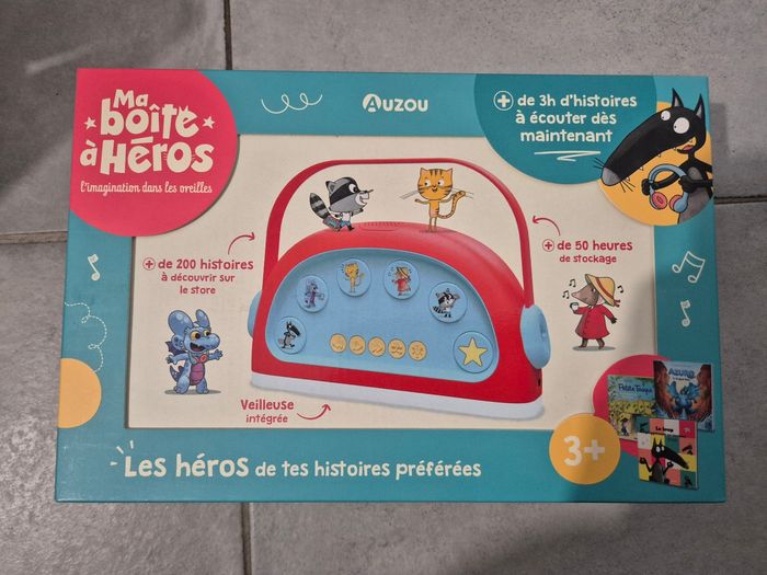 Ma boite à héros de Auzou, Neuf, boîte à histoire enfants - photo numéro 2