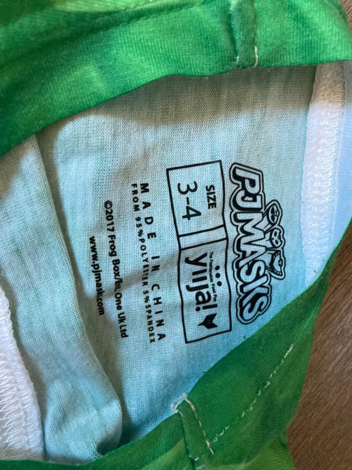 Déguisement Pyjamasques Gluglu 3/4 ans - photo numéro 2