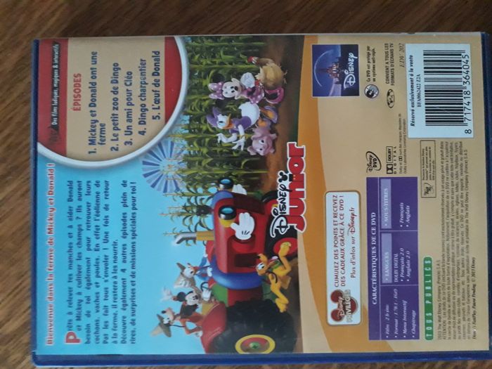 Lot 2 DVD enfants , La maison de Mickey - photo numéro 3