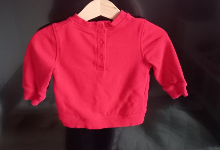 Sweat rouge Kiabi - photo numéro 3