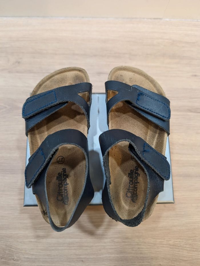 Sandales bleu marine Citrouille et Compagnie - Taille : 29 - photo numéro 5