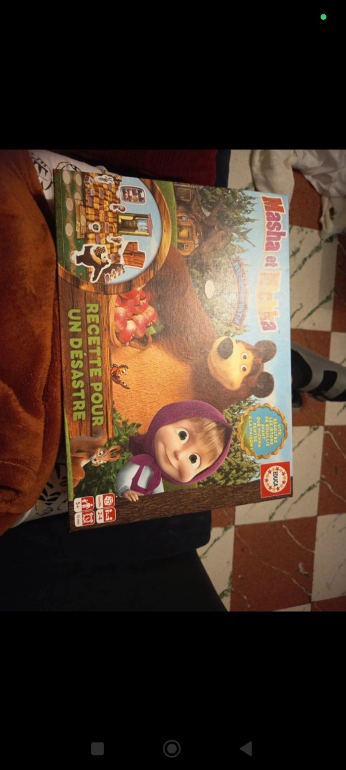 Jeux Masha et michka