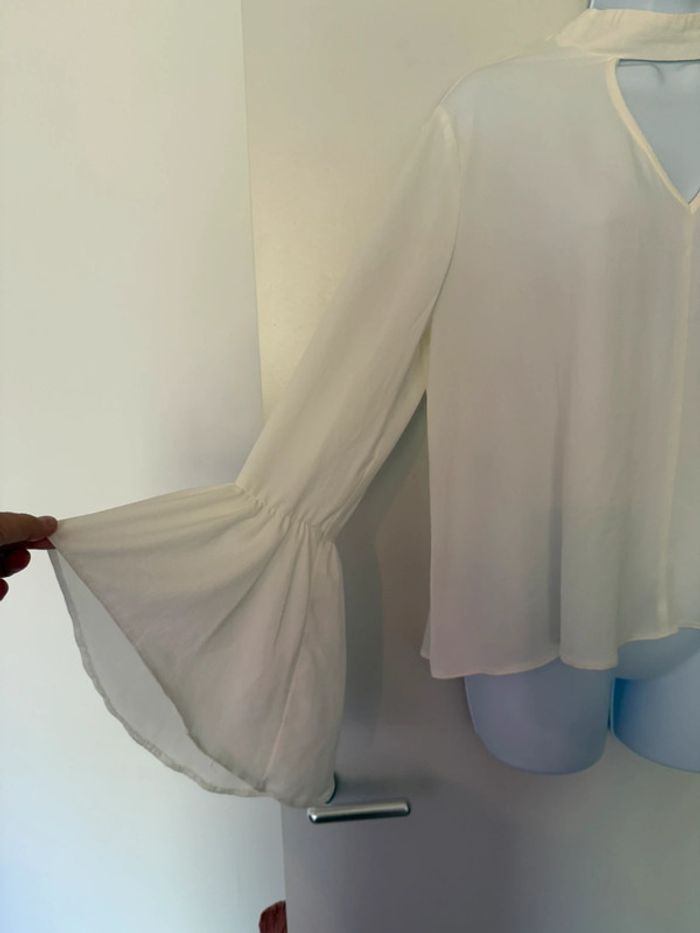 Blouse manches longues blanche Atmosphère - photo numéro 2
