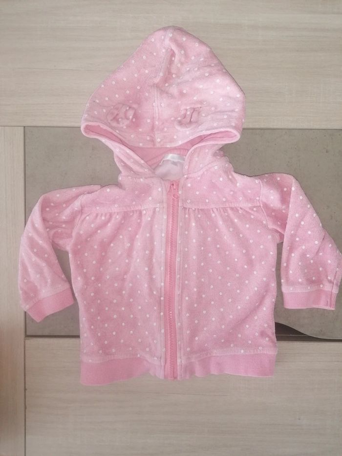 Veste rose / kitchoun / 18 mois - 81cm