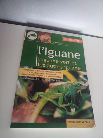 Livre sur l'iguane